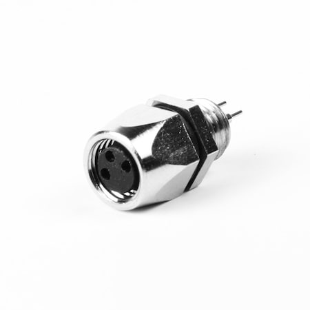 Automation Systems Interconnect M8 Front Assembly Female, 4-Pole Pcb Mount 08FQ3000